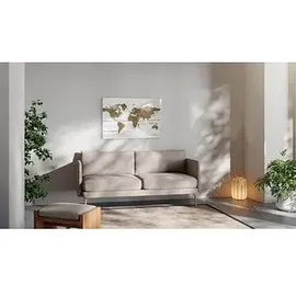 ALLboards Magnettafel 90,0 x 60,0 cm Weltkarte