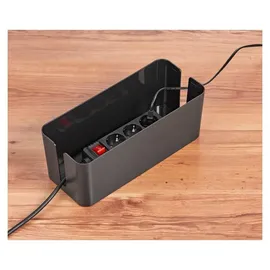 MediaRange Kabelbox 32 x 14 x 13 cm 1-tlg. schwarz