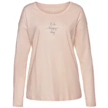 vivance dreams by lascana Pyjamaoberteil unifarben apricot 32/34