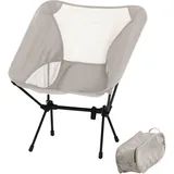 Siena Garden Campingstuhl Wanderlust grau Ultra-leicht Aluminiumgestell