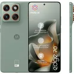 Motorola edge 70 Smartphone 512 GB 16.9 cm (6.67 Zoll) EEK A (A - G) Lily Pad Android? 16