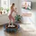 sportnow Fitness Trampolin klappbar 128 cm Blau/Orange