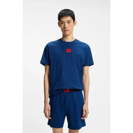hugo underwear Pyjama Galaxy Kurzarm Blau M