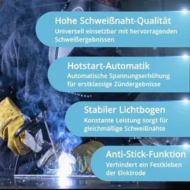 STAHLWERK Schweißgerät ARC 200 MD