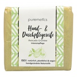 puremetics Hand- und Duschpflegeseife, Avocado Grüntee, 60g