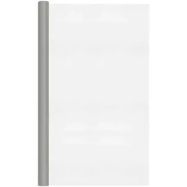 vidaXL Maschendrahtzaun 120 x 500 cm Edelstahl/Silber