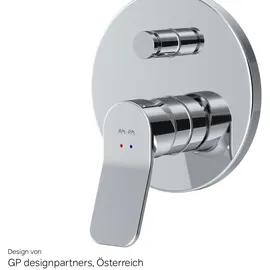AM.PM X-Joy Unterputz Duscharmatur Wannen-Brausebatterie für 1 Verbraucher Chrom FXA45000