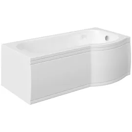 HAK Skali Raumsparbadewanne 167,5 x 85 cm (Komplettset)