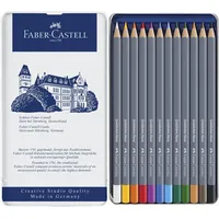 Faber-Castell Aquarellstifte Goldfaber Aqua 12-Metalletui