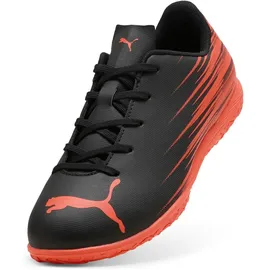 Puma Attancto II IT Kinder black/glowing red 30