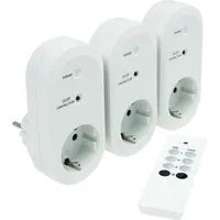 as - Schwabe Funksteckdosen-Set Weiß 3 St.