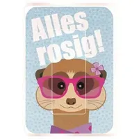 "WEDO Brillen-Putztuch PocketCleaner \"Alles rosig!\""