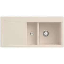Villeroy & Boch Subway 60 flat rechts ivory + Handbetätigung