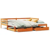 vidaXL Tagesbett 90 x 200 cm Braun