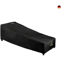Awnic Gartenliege Abdeckung 200 x 75 x 40 cm Schwarz