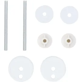 vidaXL Toilettensitz MDF Muschel-Design Weiß