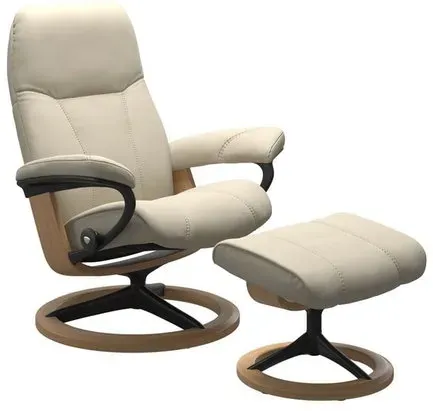 Stressless Sessel Consul Signature in Leder Batick