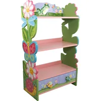 Teamson Kids Kinderbücherregal Magic Garden 3-stöckig Holz bunt