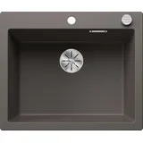 InFino Becken mittig mit Ablauffernbedienung vulkangrau (527319)
