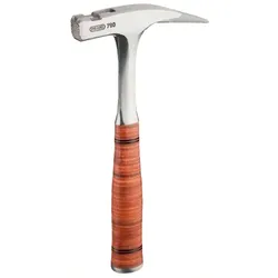 Picard Typ 790 Ganzstahl-Latthammer mit Ledergriff, geraute Bahn
