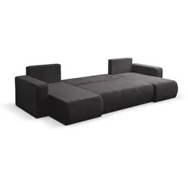 venasi Ecksofa U-Form Grau