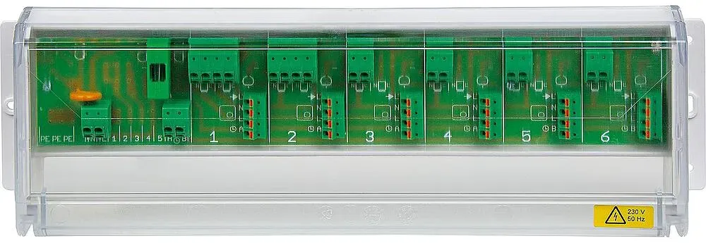 Regelverteiler Evenes Typ ASV8-101, 230V für 8 Heizkreise