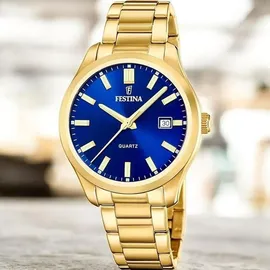 Festina Classic Steel Quarz Edelstahl 42,0 mm F20740/2