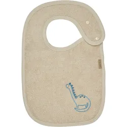 Lätzchen STERNTALER "Dino Rexi, beige", Baby, beige, Baumwolle, Lätzchen