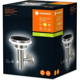 LEDVANCE ENDURA STYLE SOL WALL2CIRCLE6WST LEDV 4058075392687 Solar-Außenwandleuchte mit Bewegungsme