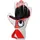 Uhlsport Absolutgrip Kinder und Erwachsene Torwarthandschuhe Blanc/Rouge/Noir, 7.5