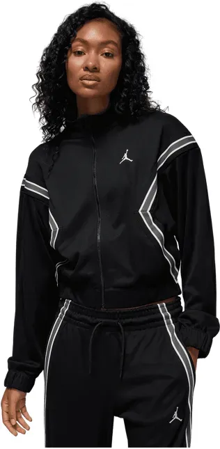 Jordan Brooklyn Trainingsjacke Damen Schwarz F010
