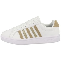 K-Swiss Court Sneaker weiß cornstalk metallic