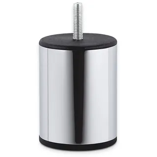 SO-TECH® Möbelfuß Möbelfuß UNIFORM mit M8-Gewinde Höhe: 80-150 mm Chrom poliert silberfarben 8 cm