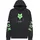 Fox Hoodie Schwarz/Grün L