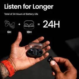 Amazfit Up Open-Ear Earbuds Schwarz