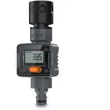 Brandson digitaler Wasserzähler 3/4 Zoll für Gartenschlauch, Durchflussmesser, 4 Modi, IPX6, zur Verbrauchskontrolle