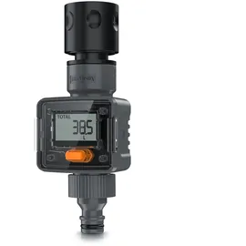 Brandson digitaler Wasserzähler 3/4 Zoll für Gartenschlauch, Durchflussmesser, 4 Modi, IPX6, zur Verbrauchskontrolle