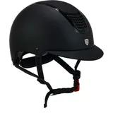 Equestro Eclipse matt ultra light Reithelm - black/black - L (59-61 cm)