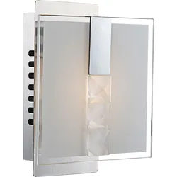 4,5 Watt LED Wand Leuchte Glas Lampe Wohnzimmer Beleuchtung