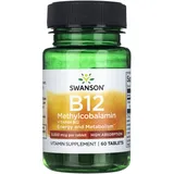 Swanson Vitamin B12 Methylcobalamin 5000 mcg, 60 Tabletten