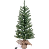 IC Winterworld Künstlicher Weihnachtsbaum »LED-Tannenbaum, künstlicher Christbaum«, Nordmanntanne, grün