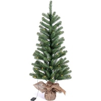 IC Winterworld Künstlicher Weihnachtsbaum »LED-Tannenbaum, künstlicher Christbaum«, Nordmanntanne, grün