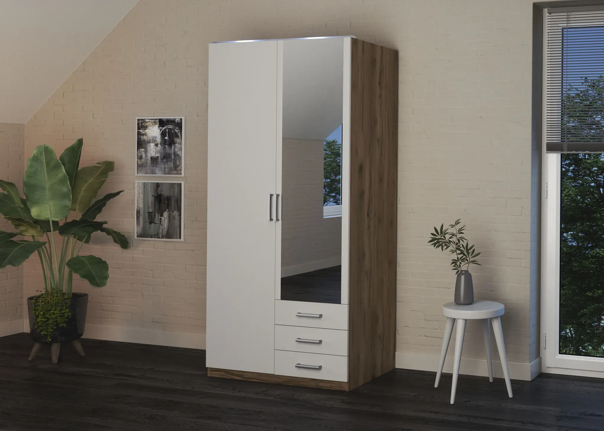 Kleiderschrank PRIESS 