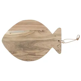 ib laursen Schneidebrett Fisch Holz 1 40 x 28 cm Beige