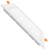 EFECTOLED LED Einbaustrahler flach 18W Eckig SuperSlim Ausschnitt 205x205 mm 4000K Neutralweiß