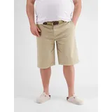 Lerros Chino-Bermuda mit Gürtel, in Großen Größen - Light Dune Beige - 6XL