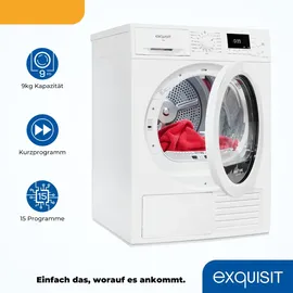 Exquisit TWP903-410 Wärmepumpentrockner (9 kg)