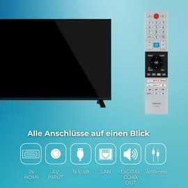 Toshiba 43QV1563DDW 43" QLED UHD VIDAA TV
