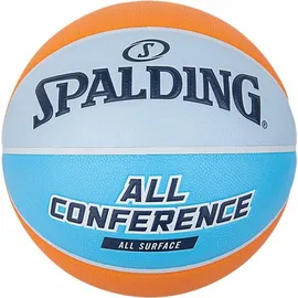 Spalding Basketball 84629Z Mehrfarbig 7 Synthetisch - Blau