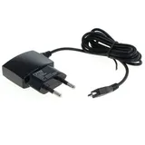 Micro USB Netzteil / Ladeadapter, 5V / 1A, flache Bauform, schwarz